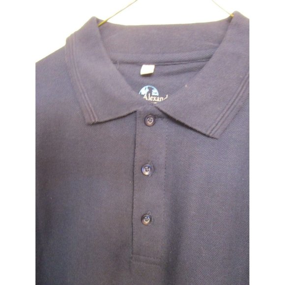 Jason Alexander Men's polo type shirt with collar - Blue - XL - New without tag - Picture 2 of 10